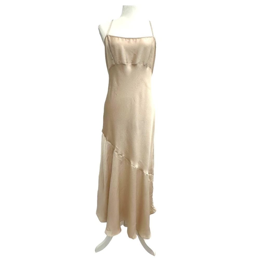 NWT Free People Champagne Slip Maxi Dress